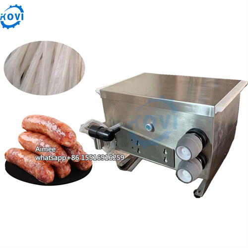Good quality sausage casing machine pork intestine casing tubing machine animal intestine cleaning tubing casing machine
