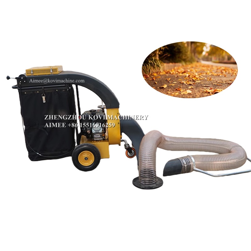 Industrial Leaf Vacuum Cleaner Road Waste Collection Machine Leaves Suction Machine For Sale