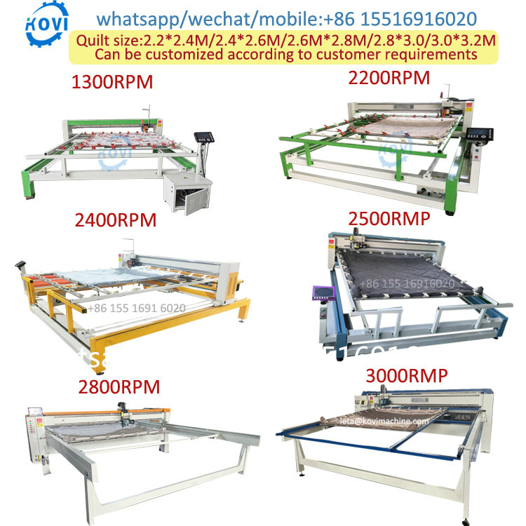 Single Needle Quilting Sewing Machine Pattern Making Machine for Quilt Bedding Sofa Home Textile Product Machinery