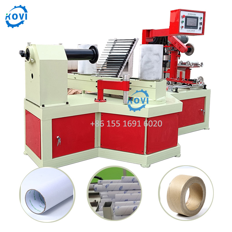 High Speed Automatic Spiral Cardboard Paper Tube Paper Core Making Machine