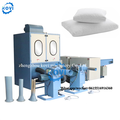 Home Textile Fiber Opening Cushion Pillow Stuffing Filling Production Line Polyester Fiber Opener Machine