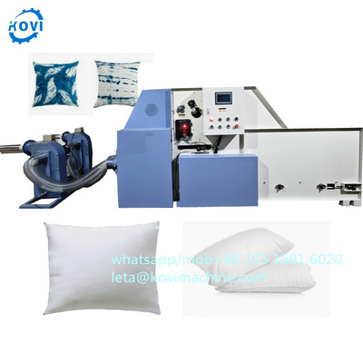 Home Textile polyester fiber pillow filling machine Production Line soft pillow stuffing machine