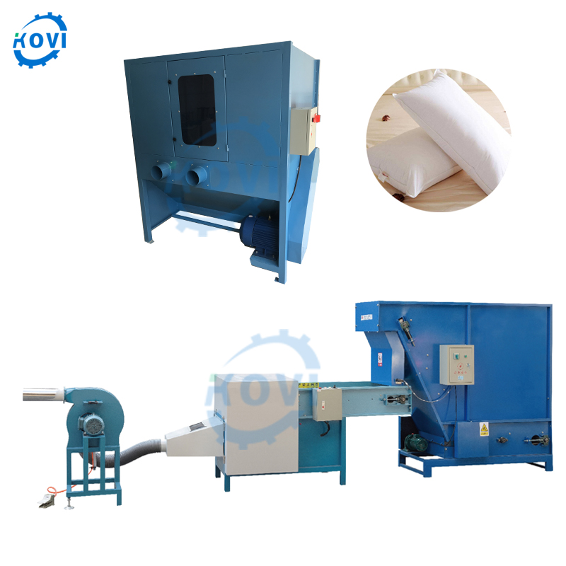 Automatic Polyester Fiber Cotton Opener Carding Machine Fiber Opening Stuffer and Pillow Filling Machine Production Line Price