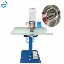 Semi-Automatic Curtain Eye Ring Metal Hole Button Hole Punching  Machine Electric Button Ring Punching Setting Machine