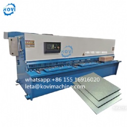 Electric 3meters Alloy Metal Plate Plate Cutting Machine Metal Sheet Shearing Machine