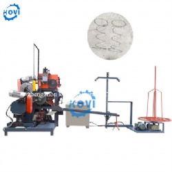 Automatic Mattress Spring Making CNC Interlocking Spring Coil Making Machine