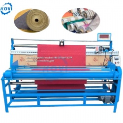 Electric Fabric Rolling Machine Good Quality Textile Roll Measuring Cutting Machine Commercial Cloth Winding Machine