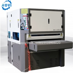 Inverted Angle Surface Polishing Wire Drawing Machine Deburring Chamfering Laser Blanking Stamping Metal Polishing Machine